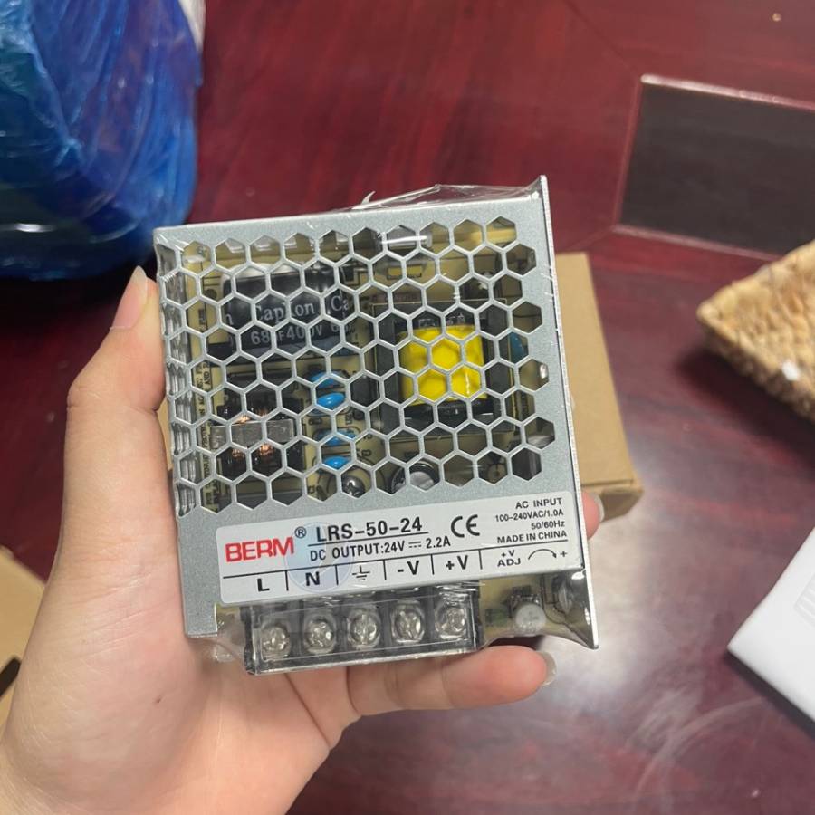 Bo nguon to ong LRS 50 24 24V 2.2A 50W Meanwell chinh hang 2