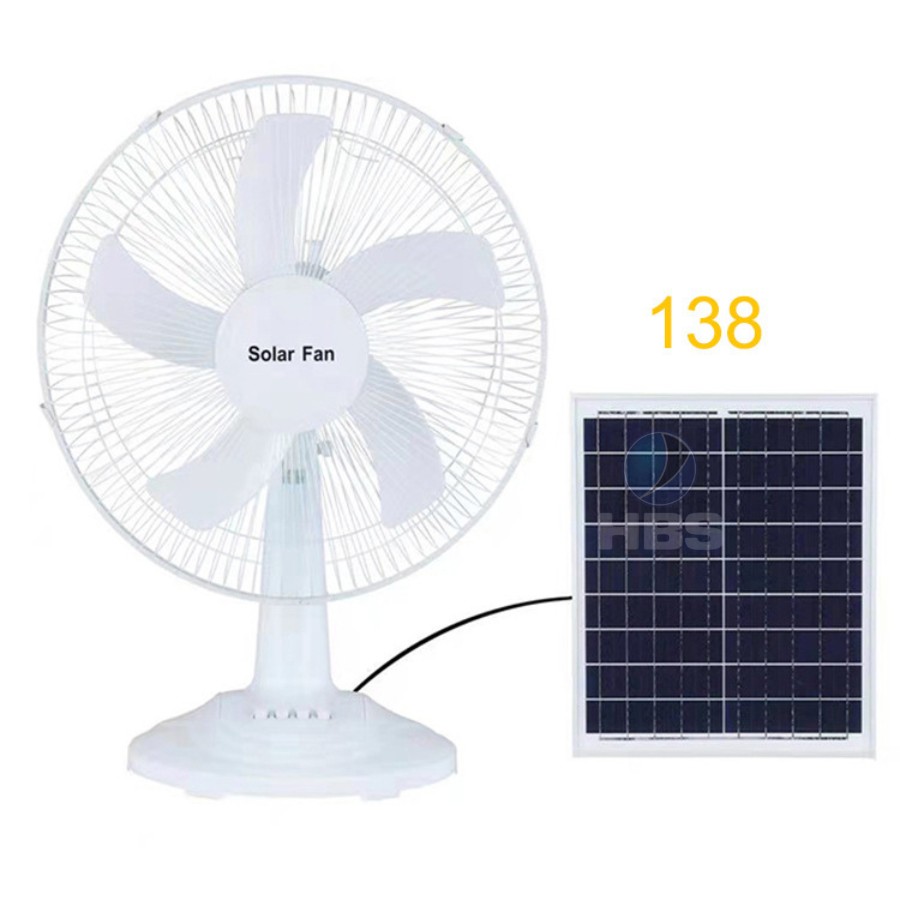 quat tich dien nang luong mat troi Solar Fan ma 138