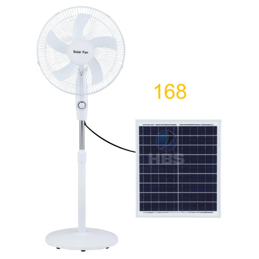 quat tich dien nang luong mat troi Solar Fan ma 168