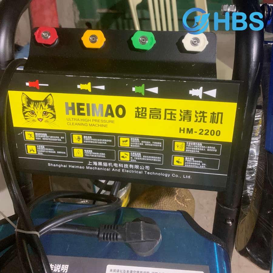 May Rua Xe 220V 5.5kW 280Pa 6