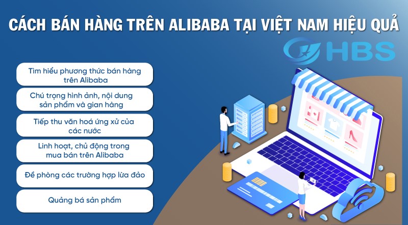 Bán Hàng Trên Alibaba - Cách Bán Hàng Hiệu Quả | HBS Việt Nam 3 ban hang tren alibaba