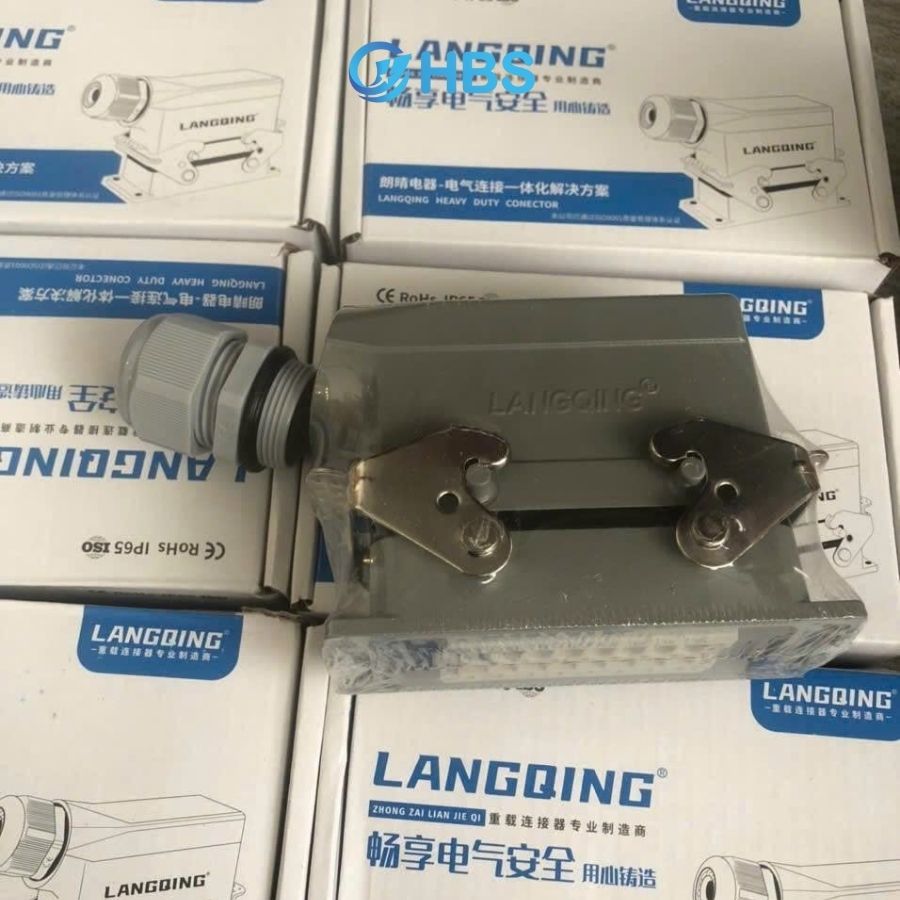 Giắc cắm 16 chân 16A HDC-HE-016 3 9 1